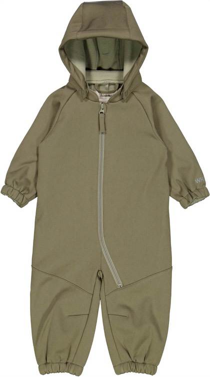 Softshell Suit Clay - forest melange